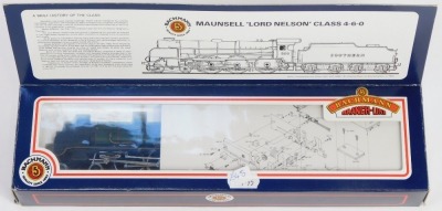 A Bachmann Branchline OO gauge Lord Nelson Class locomotive, Lord Anson, 4-6-0, 30861, BR lined green livery, 31-403, boxed. - 2