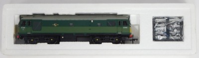 A Bachmann Branchline OO gauge Class 25/3 diesel locomotive, D7645, BR green livery, 32-400, boxed. - 2