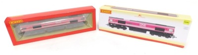 A Hornby OO gauge Class 66 diesel electric locomotive As One We Can, 66587, Ocean Network Express livery, R3923, boxed.