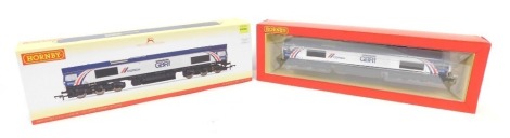 A Hornby OO gauge Class 66 diesel electric locomotive The Cemex Express, 66780, GB Rail Freight Cemex livery, R3951, boxed.