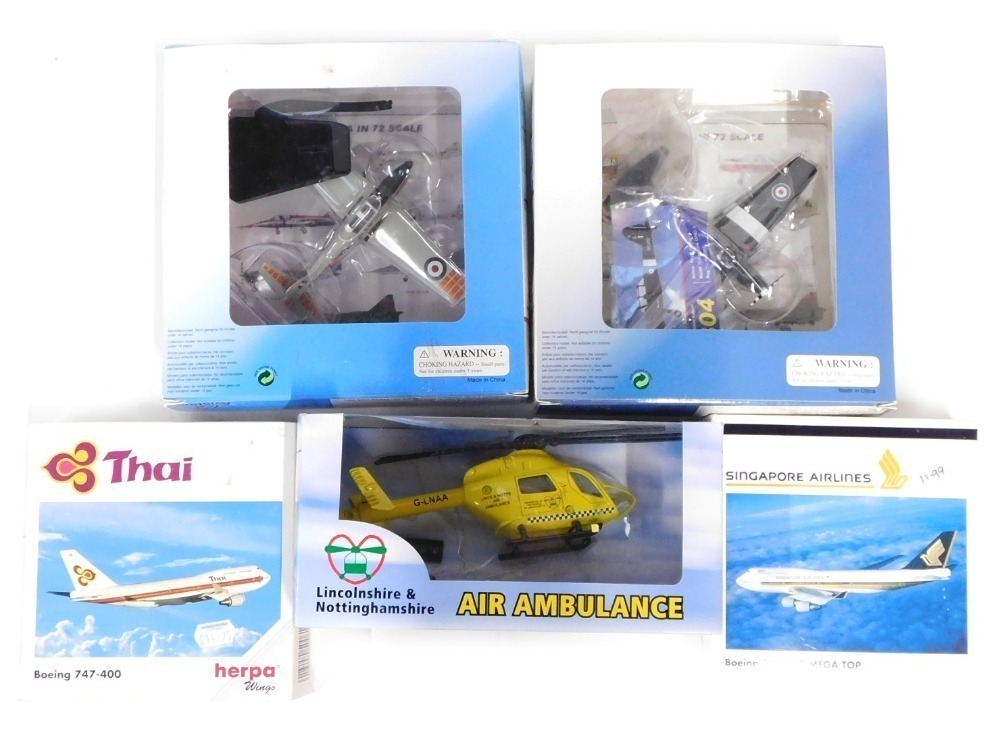 Herpa Wings, 72 Aviation and other diecast, including Herpa