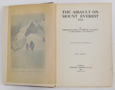 [British Everest Expedition] Howard-Bury, Bruce, Norton, Mallory et al Mount Everest The Reconnaissance, 1921; The Assault on Mount Everest 1922; The Fight for Everest, 1924, Ruttledge (Hugh) Everest 1933; Ruttledge (Hugh) Everest: The Unfinished Adventur - 4