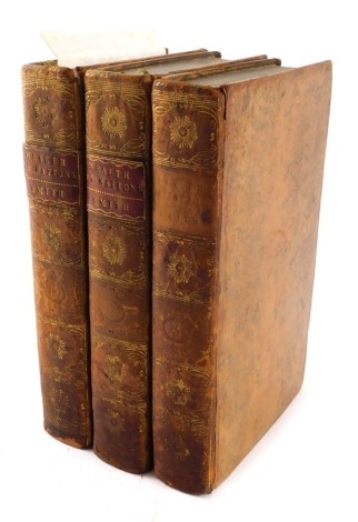 Smith (Adam) The Wealth of Nations, 7th edition, 3 vol, contemporary speckled calf, 8vo, A. Strahan & T. Cadell, 1793.