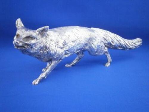 A Silver model of a fox