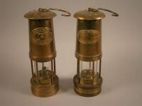 An E. Thomas & Williams Ltd brass miners lamp