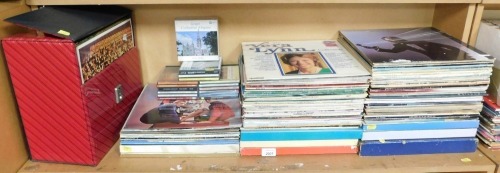 LPs and CDs, to include classical, music for children, Golden Years of Disney. (1 shelf)