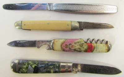 A group of penknives, to include Rolson, horn handled, Victor Knox and others. - 5