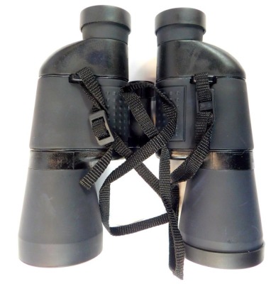 An Oregon 4PC by Opticron roof prism waterproof monocular, 10x42, in canvas case with outer box, together with a pair of Plastimo 7x50 binoculars, in case. - 3