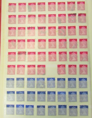 Eight albums containing Elizabeth II stamps, to include commemorative Silver Wedding, BBC 1922-1972, stock books, etc. - 3