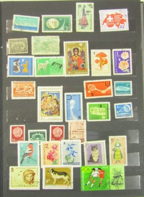 Five albums containing world stamps, to include Netherlands, Canada, America, Malawi, Ghana, Botswana, Yugoslavia, etc. - 4