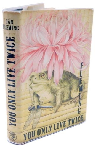 Fleming (Ian). You Only Live Twice, published by Jonathan Cape Ltd, second impression 1964, rare later dust jacket with Fleming in lower position on cover.