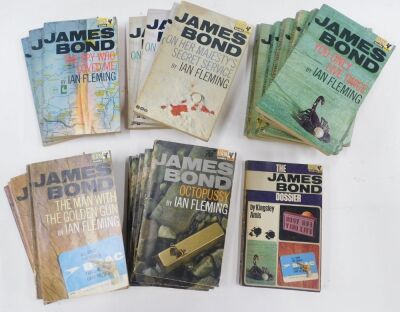 Fleming (Ian). James Bond, various Pan Publications paperback editions, with some multiple editions and some rare 1st editions, including On Her Majesty's Secret Service, You Only Live Twice, Man with the Golden Gun, Octopussy, The Spy Who Loved Me, and A - 2