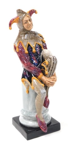 A Royal Doulton figure modelled as the Jester, HN2016.