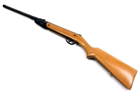 A Czechoslovakian Slavia .22 air rifle, model 614, boxed.