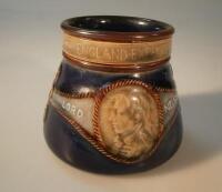 A Royal Doulton small commemorative Lord Nelson trinket pot