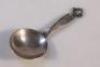 A Georg Jensen sterling silver caddy spoon.