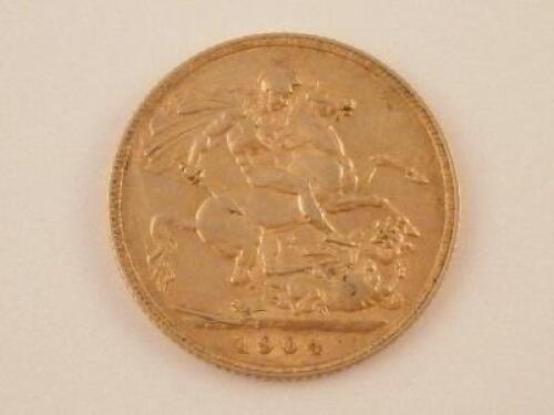 An Edwardian gold full sovereign