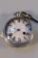 An early 19thC adapted pocket watch with English silver case and French Verge Escapement