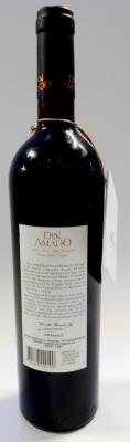 A bottle of Don Amado Estate Bottle Chilean Red Wine, boxed. - 3