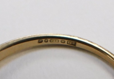 Four various 9ct gold dress rings, 6.7g all in. - 4