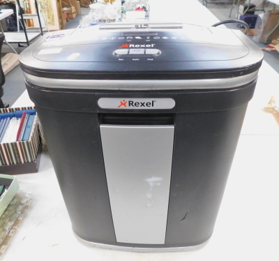 A Rexel shredder.