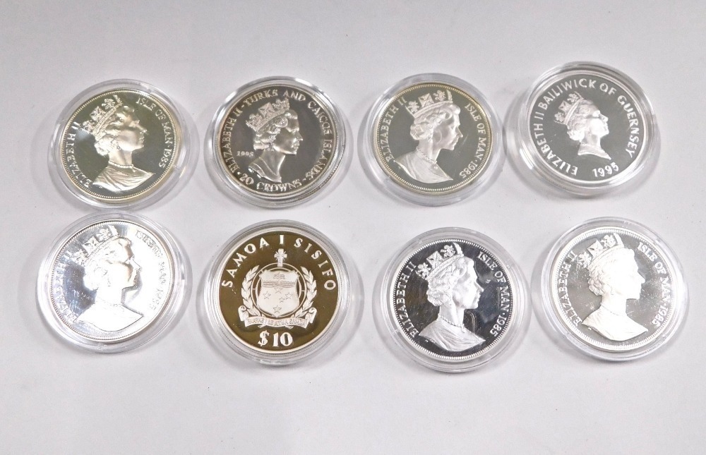 A Pobjoy Mint silver collectors coin set, UK commemorative