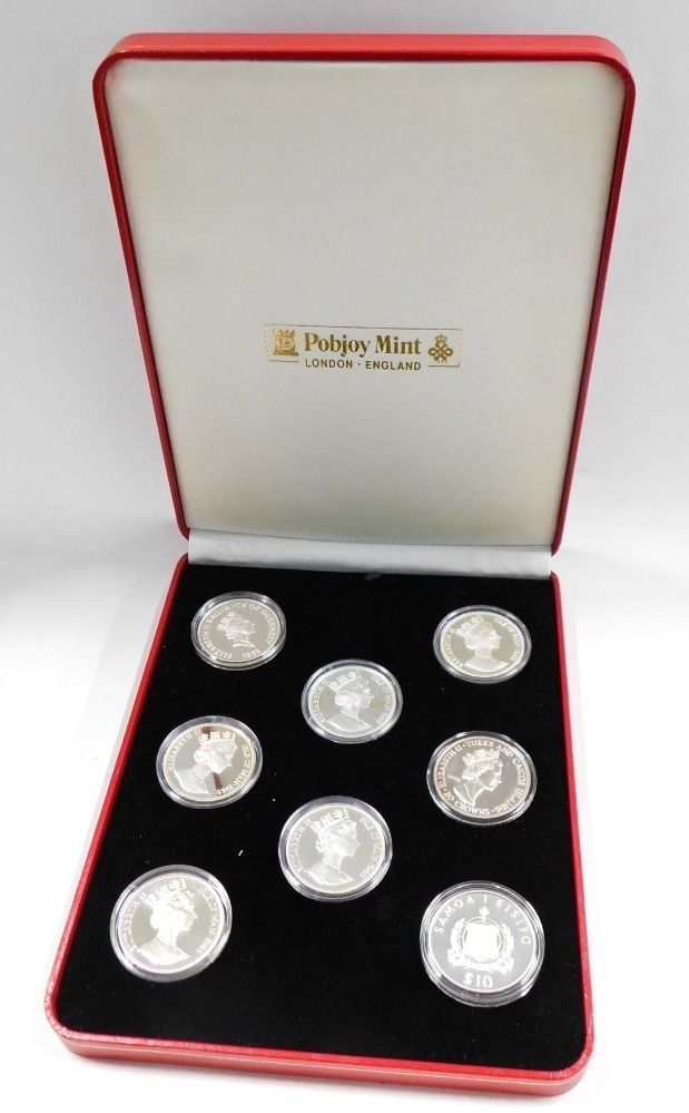 A Pobjoy Mint silver collectors coin set, UK commemorative