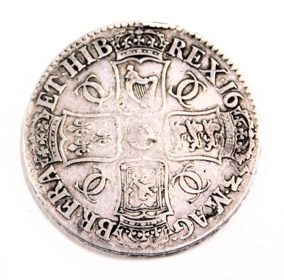 A Carlos II silver crown dated 1673, 29.8g all in. - 2