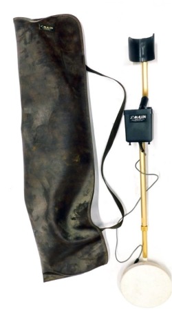 A Fisher M-Scope metal detector.