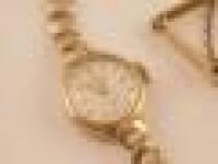 A Regency ladies 9ct gold cased bracelet wristwatch