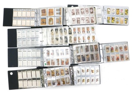 Over 100 of sets and part sets of cigarette cards.