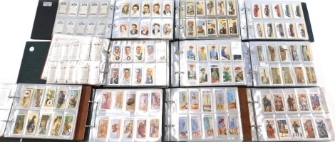 Over 100 of sets and part sets of cigarette cards.