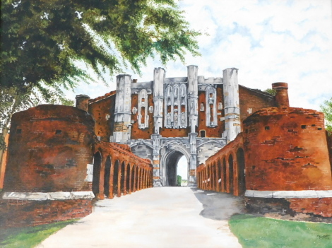 C. Blinkhorn (20thC). Abbey, oil on canvas, signed and dated 1998, 75cm x 100cm.