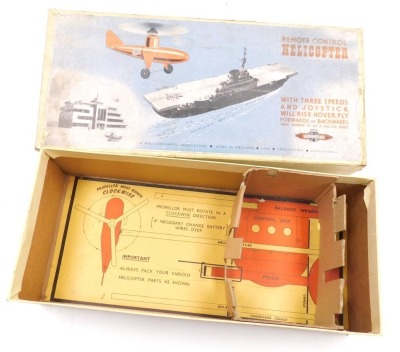 A Nullis Secundus Production remote control helicopter, with three speeds and joystick boxed. - 4