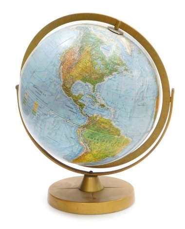 A Scan-globe A/S, Denmark, raised on a circular base, 42cm high.