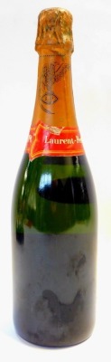 A bottle of Laurent Perrier champagne, 75cl. - 2