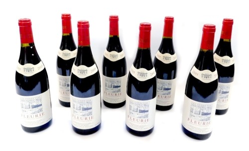 Eight bottles of Les Vignes Vial Fleurie 2005.