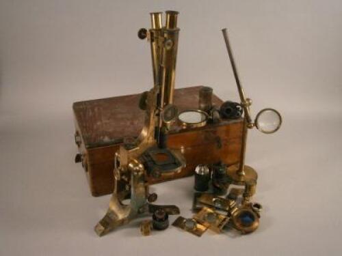 A late 19th/early 20thC Ross microscope