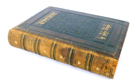 Bunyan (John). Pilgrims Progress, a new edition, in leather tooled binding with marble boards, published by George Routledge & Sons, London 1867.