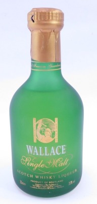 A presentation set of Wallace Single Malt Scotch Whisky Liqueur, 35cl bottle, and two associated glasses. - 2