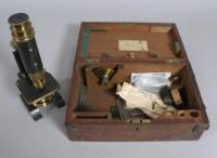 A J. Parks & Son Birmingham microscope