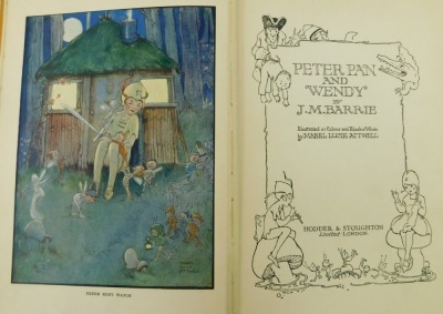 Barrie (JM). Peter Pan and Wendy, illustrated by Mabel Lucie Attwell, and other books. - 4