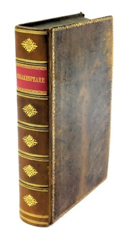 Shakespeare (William). The Complete Works, Falstaff Edition, published by Samms & Company, Edinburgh & London 1906, rebound, tree calf leather bound with gilt tooling.