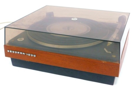 A Bang & Olufsen Beogram 1000 turntable.