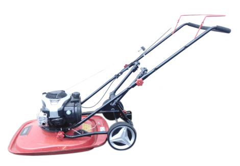 A Briggs and Stratton Cobra 575EX series petrol lawn mower, 140CC.