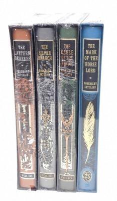 Sutcliffe (Rosemary). The Mark of the Horse Lord, The Eagle of the Ninth, Silver Branch and The Lantern Bearers, Folio Society, in original cellophane wrapping. (4)