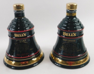 A bottle of Bell's extra special old Scotch whisky, for Christmas 1994, and Christmas 1993. (2) - 2