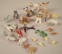 Various Wade porcelain figures Disney characters