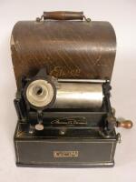 An Edison Gem phonograph