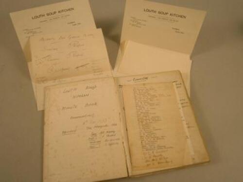 An interesting diary relating to the Louth soup kitchens in the 1920's